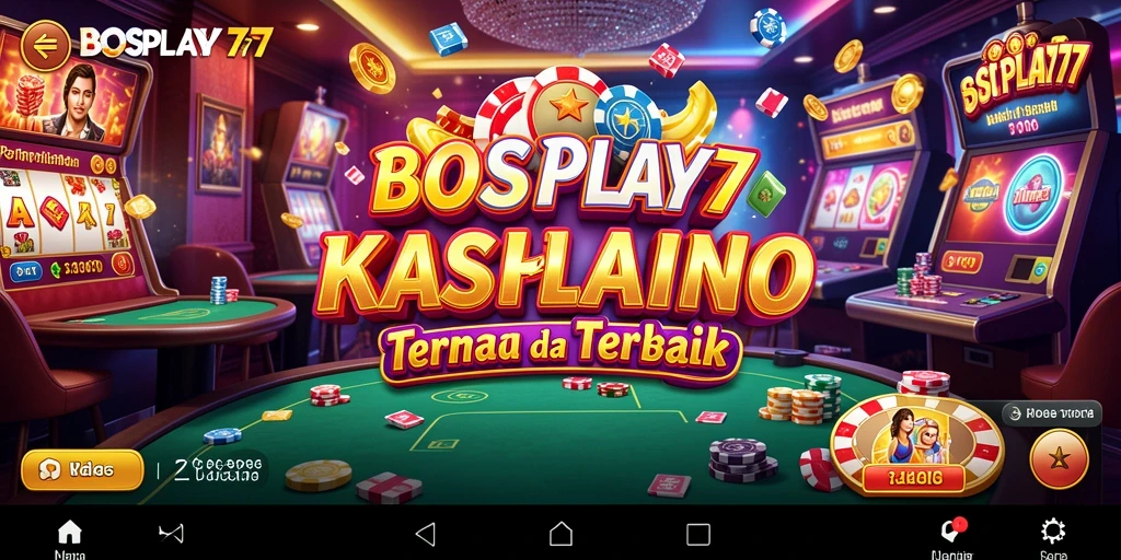 Screenshot gameplay BOSPLAY77 menampilkan aksi seru dalam permainan Kasino.