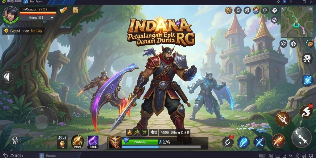 Cuplikan gameplay RPG yang menarik dan mendebarkan.
