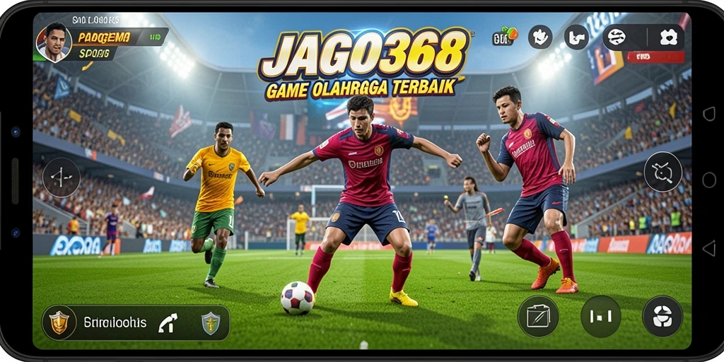 Screenshot gameplay JAGO368 yang menampilkan aksi mendebarkan olahraga.