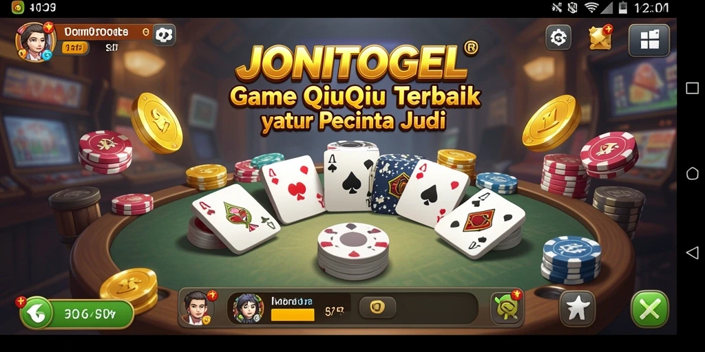 Tampilan gameplay QiuQiu yang menarik di JONITOGEL.