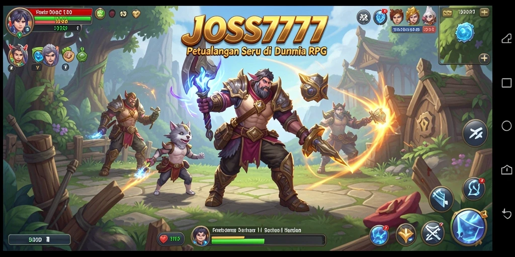 Tampilan gameplay JOSS777 yang mendebarkan dan grafis luar biasa.