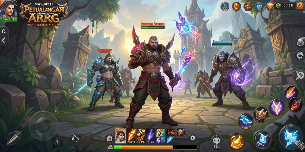 Tampilan gameplay ARPG yang memukau di MASBRO12.