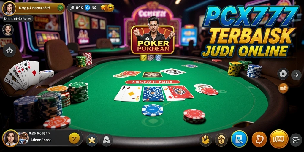Tampilan menakjubkan dari gameplay Poker di PCX777.