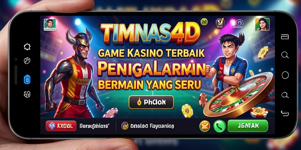 Screenshot gameplay TIMNAS4D yang menunjukkan suasana Kasino yang mengasyikkan.