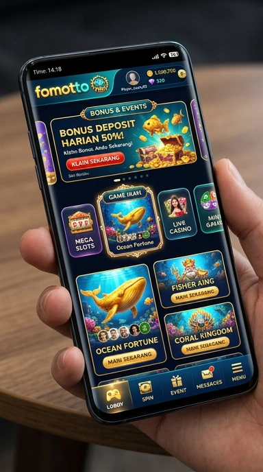 Antarmuka pengguna fomototo yang intuitif dan mudah digunakan.